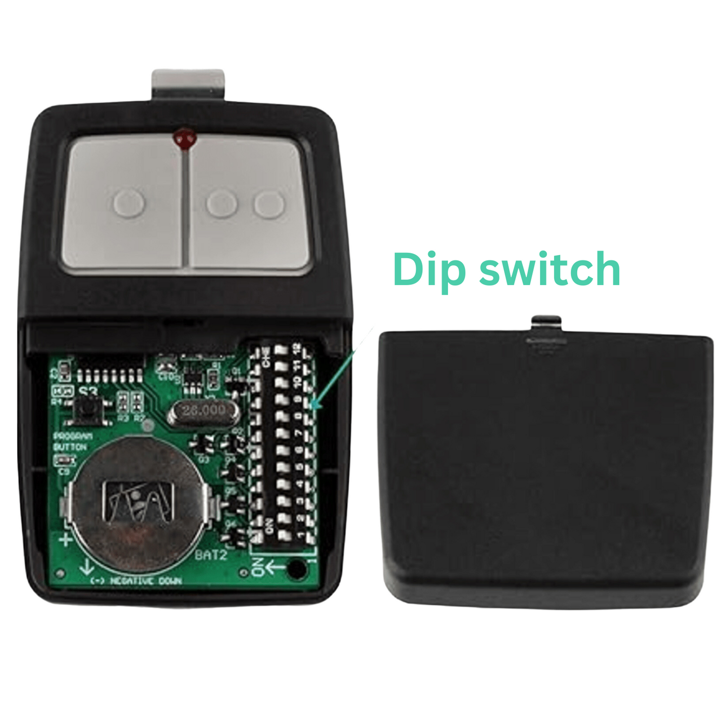 2 For Universal Clicker 375LM 375UT KLIK1U Garage Gate Door Opener