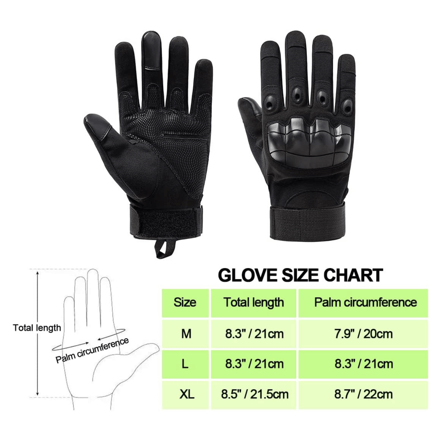 Tactical Military Airsoft Gloves for Outdoor Sports, Paintball, and Mo