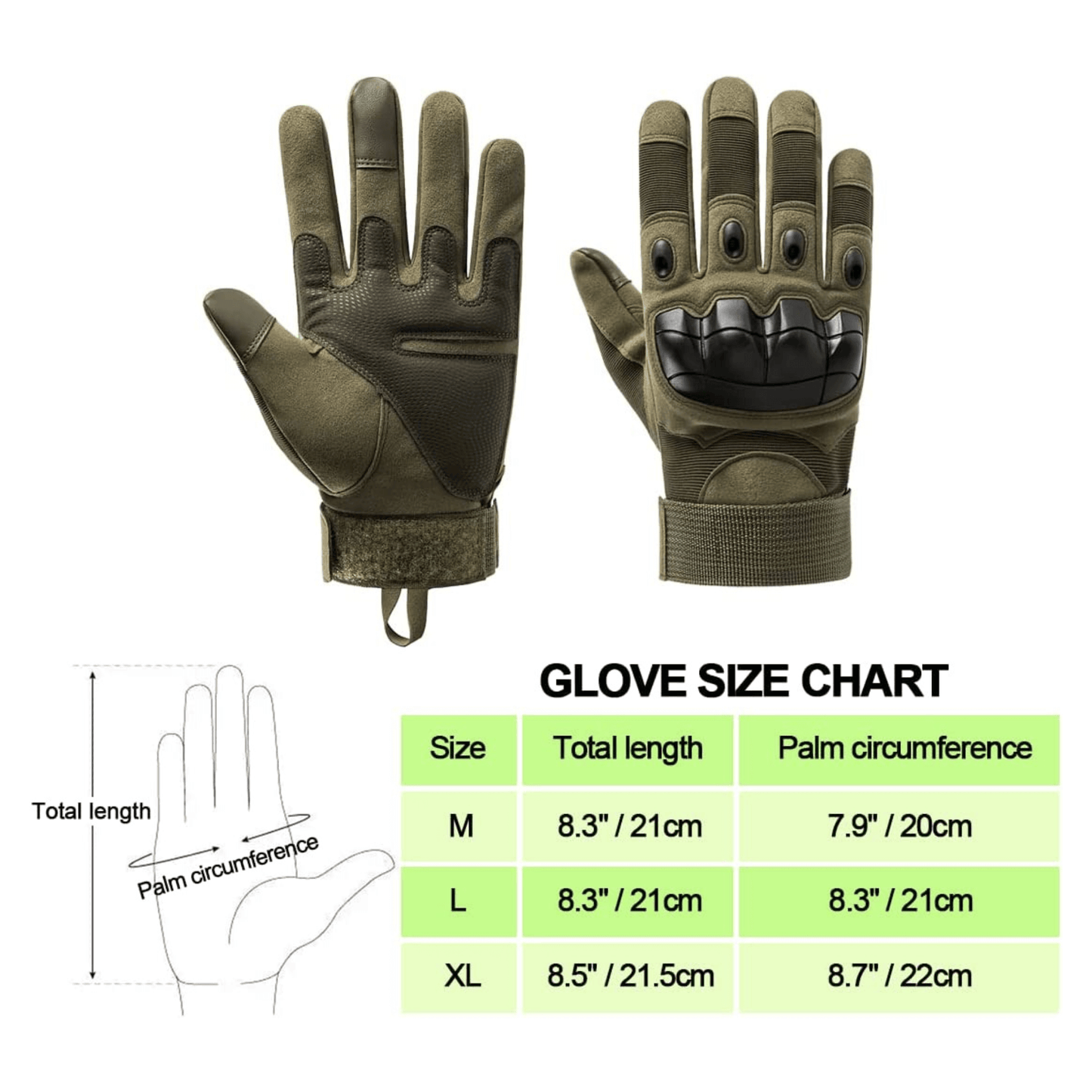 Tactical Military Airsoft Gloves for Outdoor Sports, Paintball, and Mo