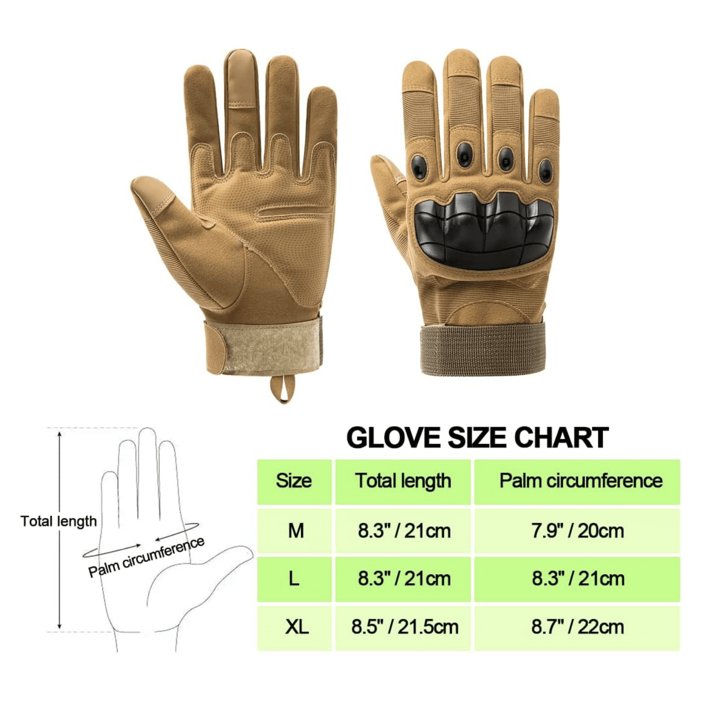 Tactical Military Airsoft Gloves for Outdoor Sports, Paintball, and Mo