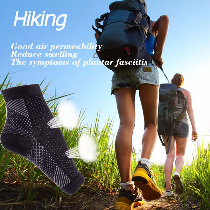 Anti-Fatigue Compression Sock for Improved Circulation, Swelling, Plan