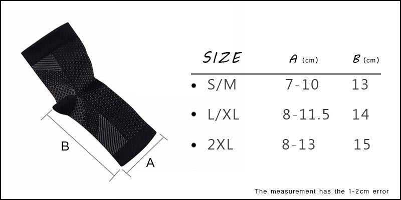 Anti-Fatigue Compression Sock for Improved Circulation, Swelling, Plan