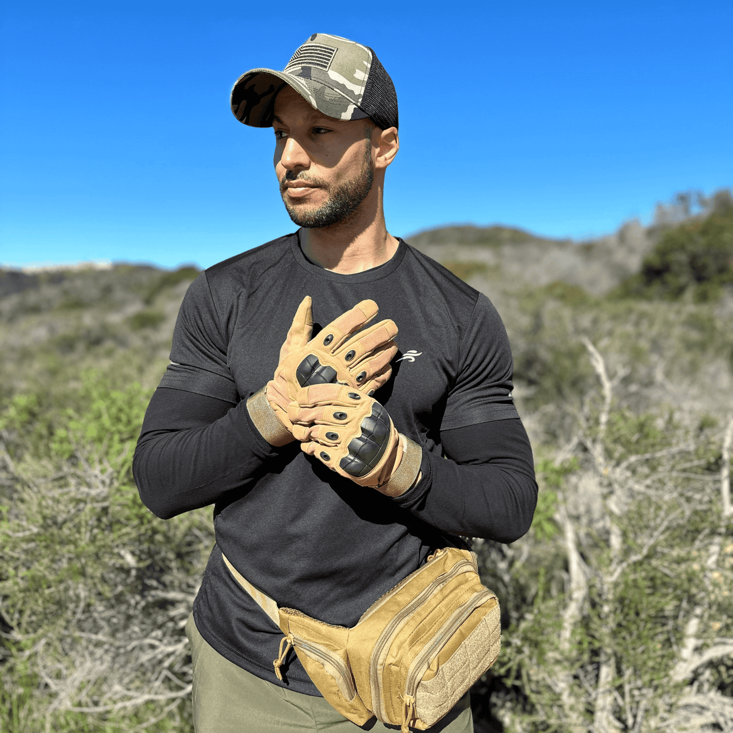 Tactical Military Airsoft Gloves for Outdoor Sports, Paintball, and Mo