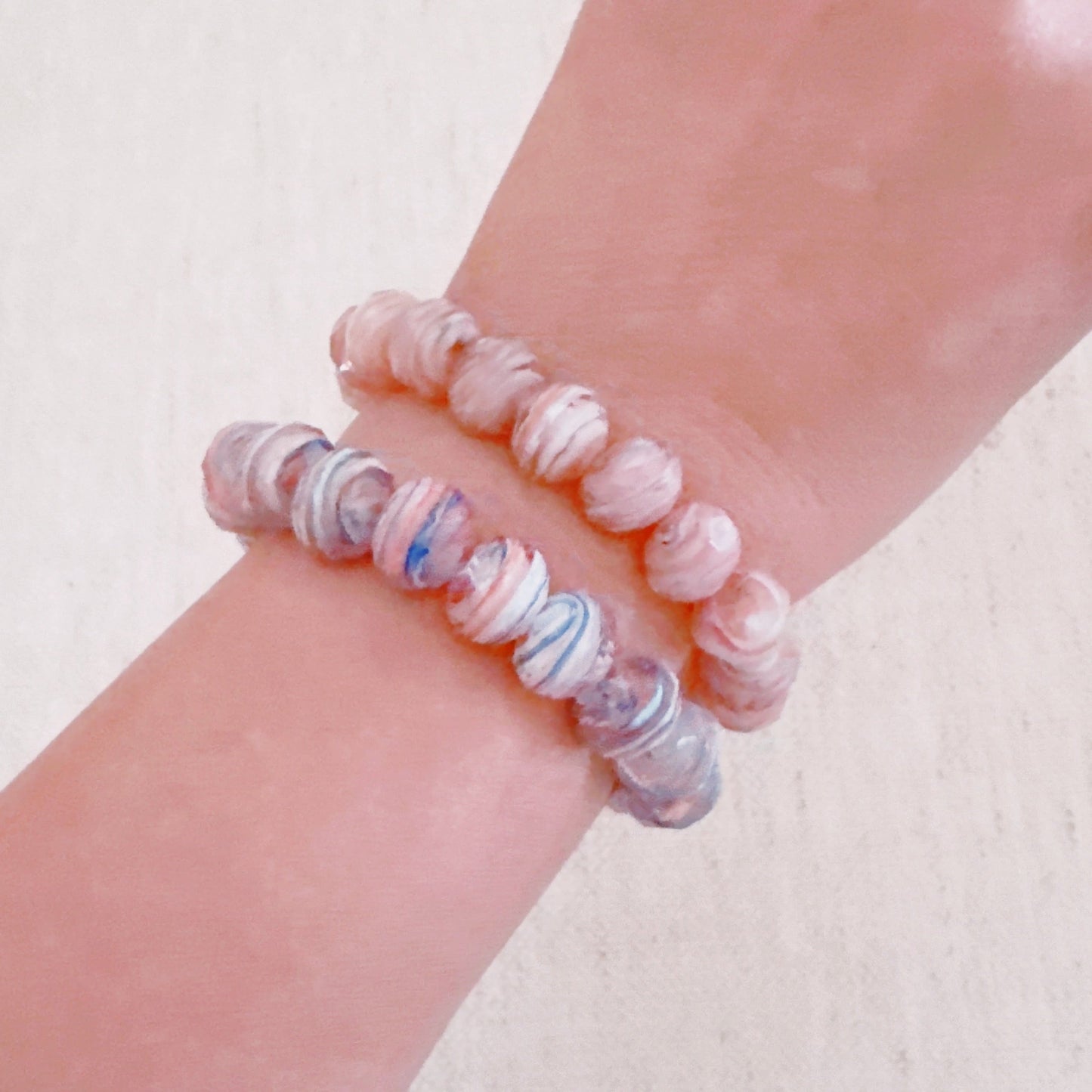 Zion Canyon Glass Bead Stretch Bracelet