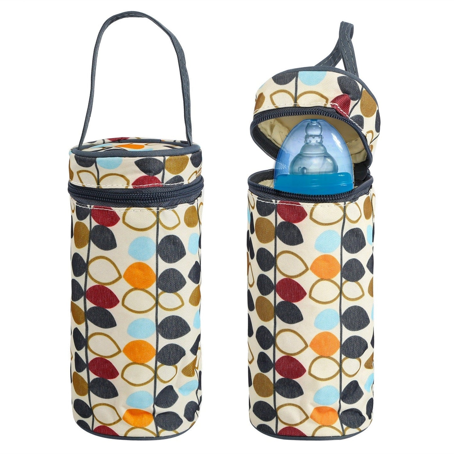 Each Set Contains 5 Pieces Of Baby Insulated Handbags With Diaper Pads